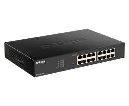 D-Link DGS-1100-16V2 switch zarządzalny L2 Gigabit Ethernet (10/100/1000) Czarny