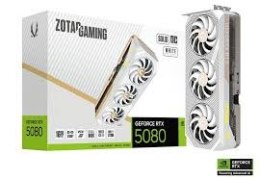 Karta graficzna ZOTAC GAMING GeForce RTX 5080 SOLID OC NVIDIA 16GB GDDR7 (ZT-B50800Q-10P)