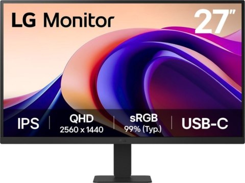 Monitor LG 27U631A-B (27" /IPS /100Hz /2560 x 1440 /Czarny)