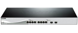 D-Link DXS-1210-10TS Zarządzany L2/L3 10G Ethernet (100/1000/10000) 1U Czarny, Srebrny