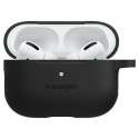 Spigen Silicone Fit AirPods Pro czarny /black ASD00533