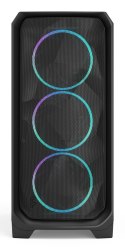 Fractal Meshify 3 Black RGB TG Midi Tower Gaming Gehäuse schwarz