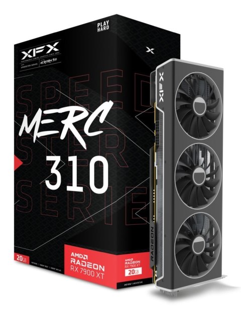XFX Speedster MERC310 Radeon RX 7900 XT Karta graficzna (RX-79TMERCU9) (RX79TMERCU9)