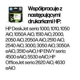 Tusz HP kolor HP 301XL, HP301XL=CH564EE, 330 str.,6 ml
