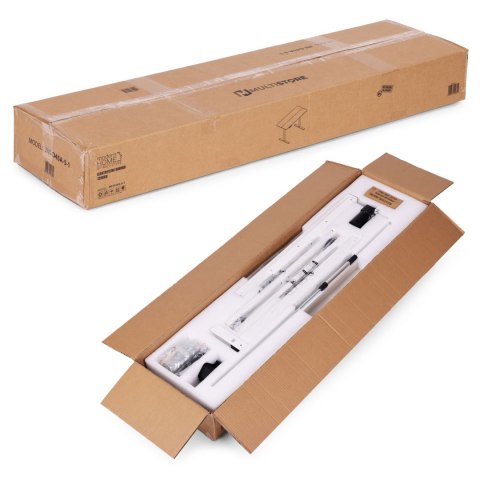 Biurko elektryczne regulowane 120x60 cm regulacja wysokości 72-117 cm ModernHome