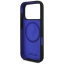 Etui BMW M Silicon Vertical Logo MagSafe do iPhone 17 Pro czarny