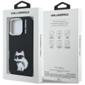 Etui Karl Lagerfeld IML Aquarelle Choupette & Logo do iPhone 16 Pro czarny