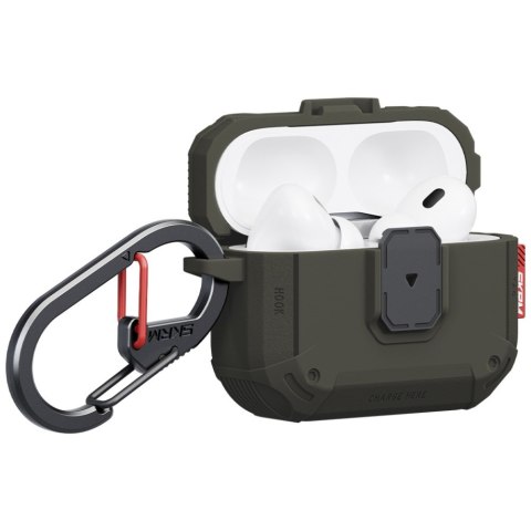 Etui Skinarma Mecha LE do AirPods Pro 3 forest