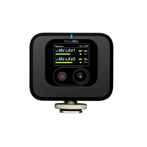 Shure MV-R-Z6 Odbiornik mikrofonu bezprzewodowego Mocowanie kamery