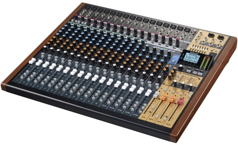 Tascam Model 24 24 kan. 20 - 30000 Hz Czarny, Złoto, Drewno