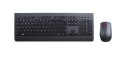 Lenovo Professional Wireless Keyboard and Mouse Combo - Niemiecki - Pełny rozmiar (100%) - Bezprzewodowy - RF Wireless - QWERTZ 