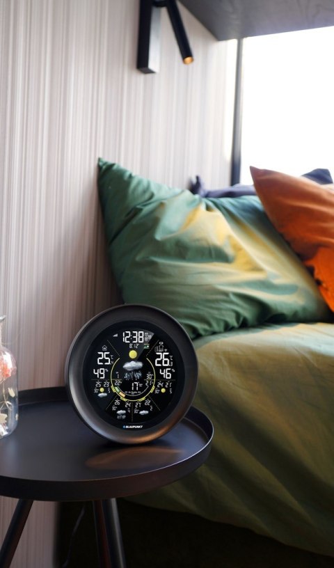 Stacja pogodowa BLAUPUNKT WS65BK APP, czarny