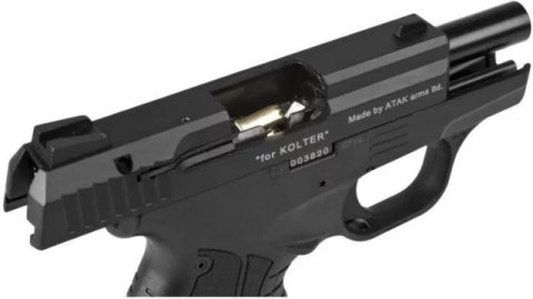 Pistolet hukowy alarmowo sygnałowy STALKER M906 BAS kal. .22 Long Blank (6 mm) Czarny