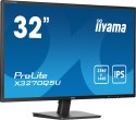 Monitor iiyama ProLite X3270QSU-B1 81,3 cm (32") 2560 x 1440 px Wide Quad HD LED Czarny