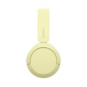 Słuchawki bezprzewodowe Sony WH-CH520 koloru żółtego