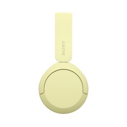 Słuchawki bezprzewodowe Sony WH-CH520 koloru żółtego