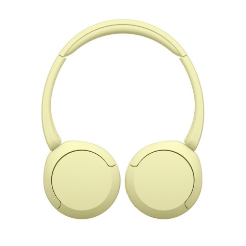 Słuchawki bezprzewodowe Sony WH-CH520 koloru żółtego