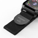 SuperDry Watchband Apple Watch 38/40/41 mm Chainmail czarny/black 41681