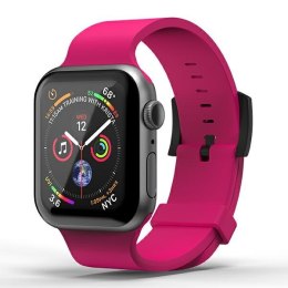 SuperDry Watchband Apple Watch 42/44/45 mm Silicone różowy/pink 41680