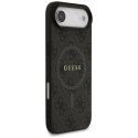 Etui Guess 4G Ring Classic Logo MagSafe do iPhone Air czarny
