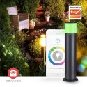 Lampa zewnętrzna Nedis ZBLOP10RGBW Smartlife RGB Zigbee 3.0 10 + 4W