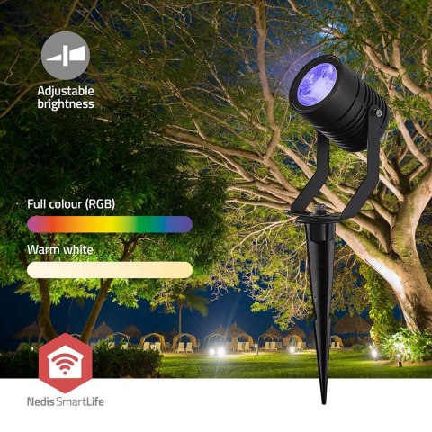 Lampa zewnętrzna Nedis ZBLOS10RGBW3 Smartlife RGB Zigbee 3.0 3W 3-pack