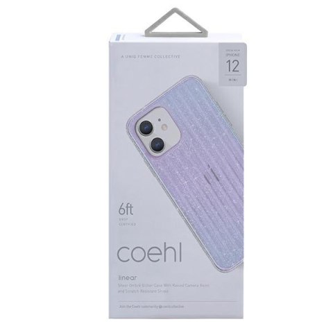 UNIQ etui Coehl Linear iPhone 12 mini 5,4" stardust