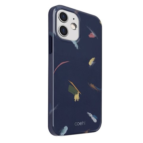 UNIQ etui Coehl Reverie iPhone 12 mini 5,4" niebieski/prussian blue