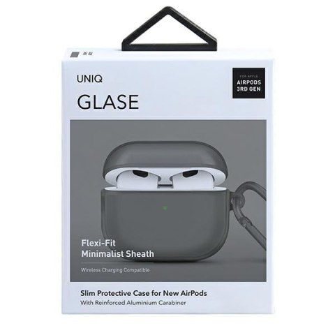 UNIQ etui Glase AirPods 3 dymiony/smoke