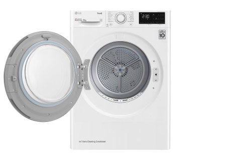 LG RH80V3AV6N suszarki do prania Wolnostojący Od przodu 8 kg A++ Biały