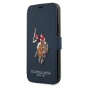 US Polo USFLBKP12LPUGFLNV iPhone 12 Pro Max 6,7" granatowy/navy book Polo Embroidery Collection