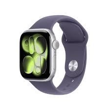 Apple Watch Series 11 GPS 42mm Silver Aluminium Case with Purple Fog Sport Band - M/L