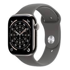 Apple Watch Series 11 GPS + Cellular 46mm Natural Titanium Case with Natural Milanese Loop - S/M