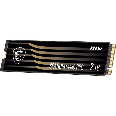 Dysk SSD MSI PATIUM M480 Pro 2TB PCIe 4.0 NVMe (M.2 2280″ /2TB )