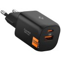 Ładowarka sieciowa Spigen Essential EE352EU 35W USB-C/USB-A czarny