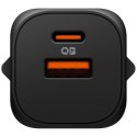 Ładowarka sieciowa Spigen Essential EE352EU 35W USB-C/USB-A czarny