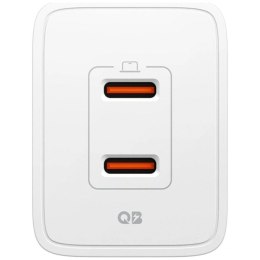 Ładowarka sieciowa Spigen Essential EE472EU 47W 2xUSB-C biały