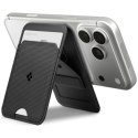 Magnetyczny portfel Spigen S314-1 Slim Fold Tripod MagSafe czarny