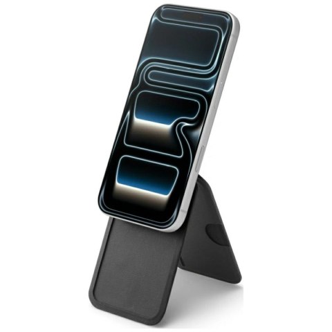 Magnetyczny portfel Spigen S314-2 Slim Fold Tripod MagSafe czarny