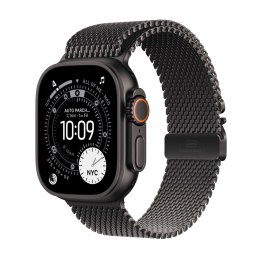 Apple Watch Ultra 3 Titanium Cellular 49mm (Milanese Titanium Black) Mały