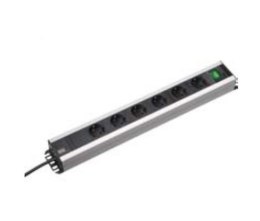 Listwa rzemieślnicza Bachmann 6-krotna 90, 2,0m z przełącznikiem po prawej stronie