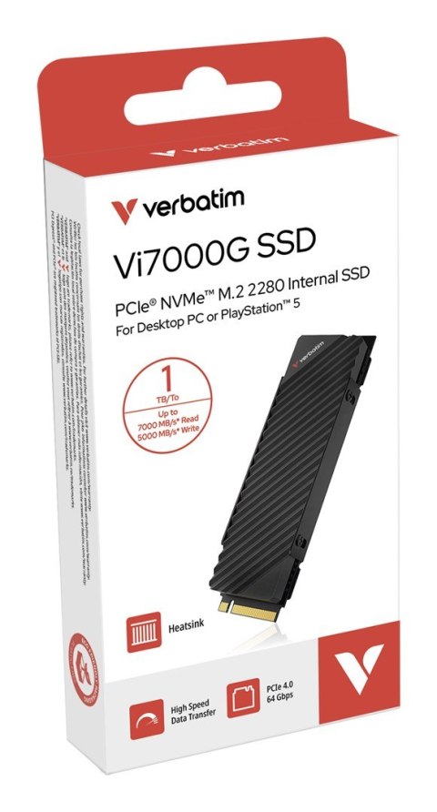Verbatim Vi7000G 1 TB M.2 PCI Express 4.0 NVMe