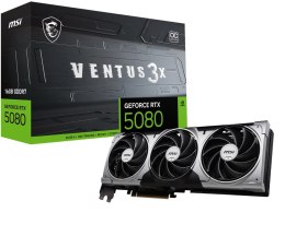 Karta graficzna MSI GeForce RTX 5080 VENTUS 3X OC 16GB GDDR7 (RTX 5080 16G VENTUS 3X OC)