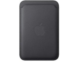 Portfel z tkaniny FineWoven z MagSafe do iPhonea - czarny