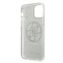 Guess GUHCN65PCUGLKA iPhone 11 Pro Max khaki hard case 4G Circle Glitter