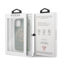 Guess GUHCN65PCUGLKA iPhone 11 Pro Max khaki hard case 4G Circle Glitter