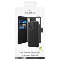 Puro Wallet Detachable Samsung A33 5G A336 2w1 czarne/black SGA33BOOKC3BLK
