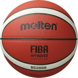 Piłka koszykowa Molten brązowa B5G3850 FIBA 5