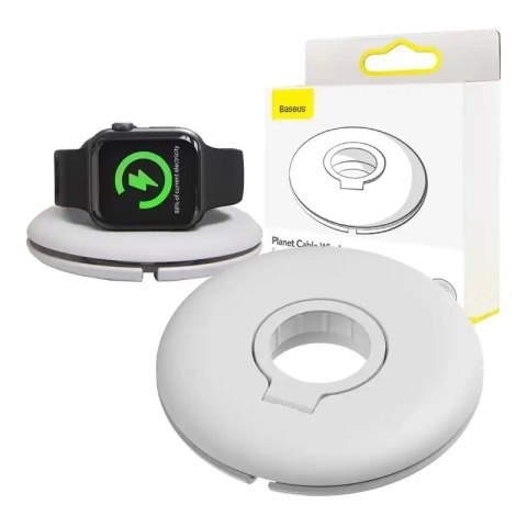 Organizer / uchwyt na ładowarkę do AppleWatch (biały)