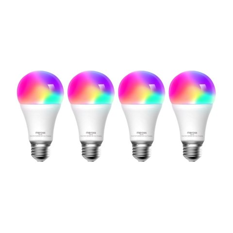 Inteligentna żarówka LED WiFi Meross MSL120 (HomeKit) (czteropak)